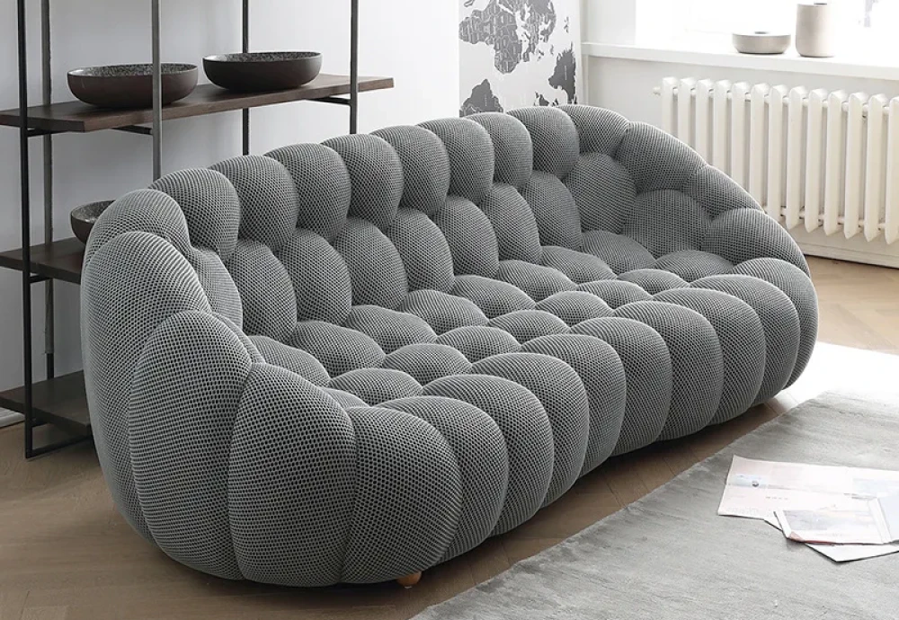 white bubble sofa